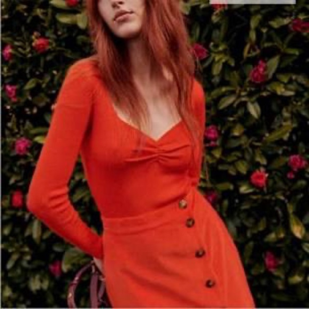 Sezane Long Sleeve Bodysuit